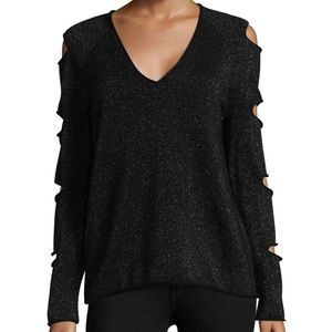 Skull Cashmere Tyrone Slash Sleeve Sweater